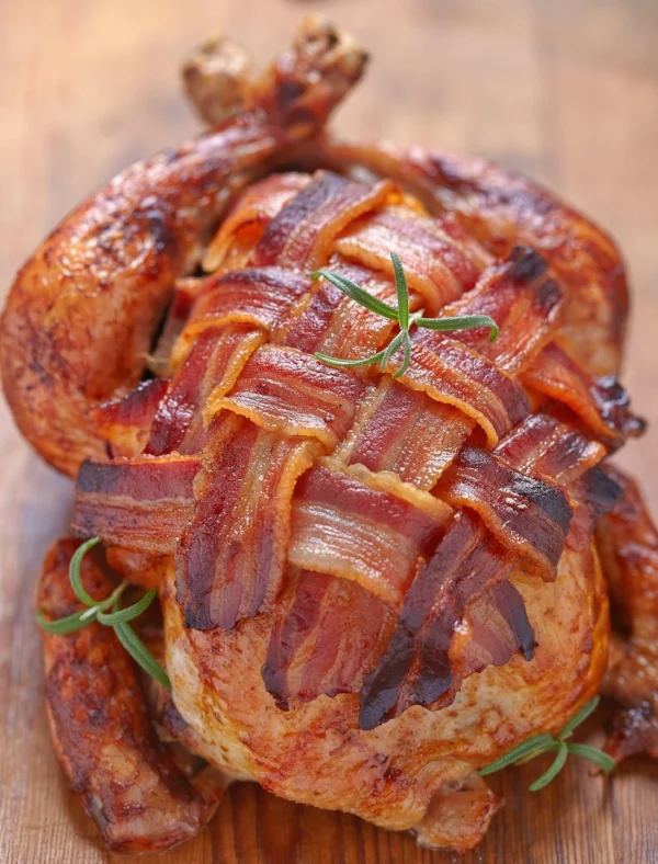 Bacon-wrapped Turkey