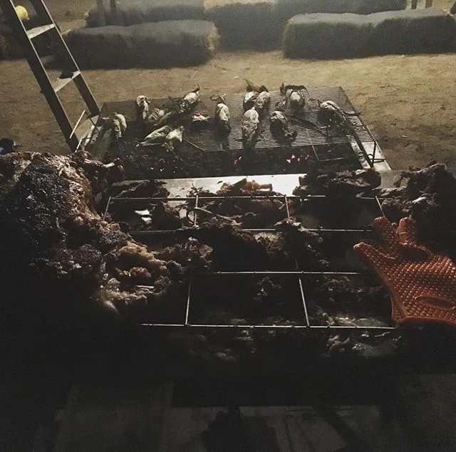 Home raised, home roasted.#wholehog #doingitright #community