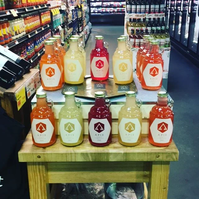 Tasting @citymarketcoop! Please come and chat me up. Questions about honey Kombucha? Answers are free flowing today! #ambrosiainvt #immunityinabottle
