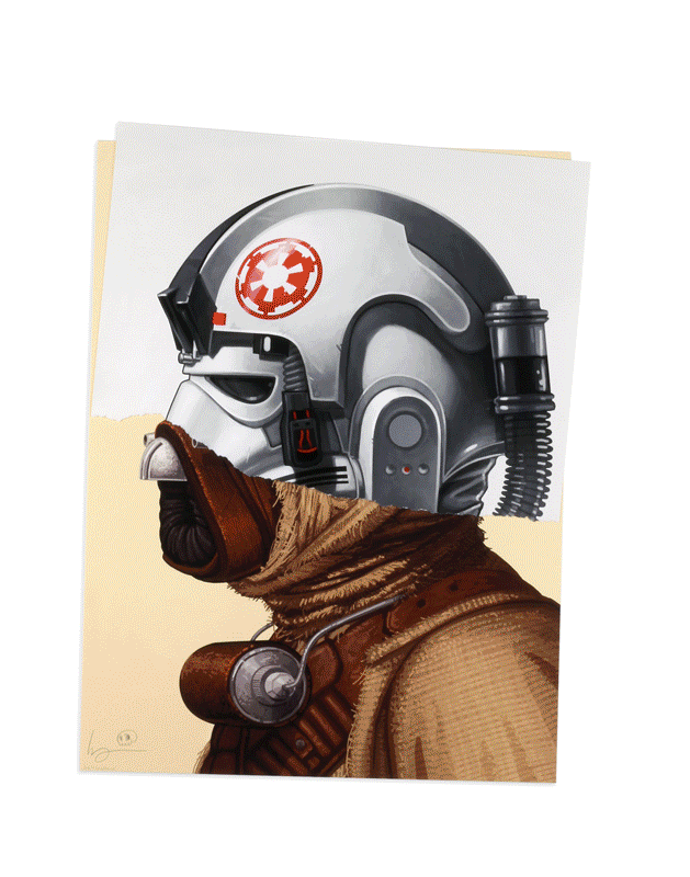 'Variants' by Mike Mitchell for his solo show with Mondo during SXSW 2017.