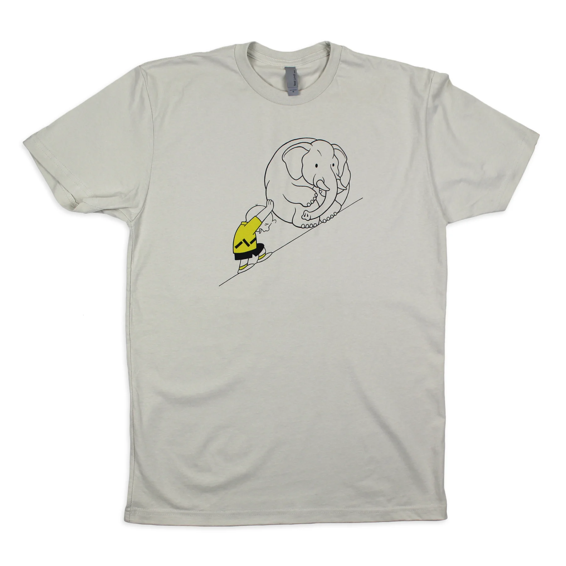 'Il faut imaginer Sisyphe heureux t-shirt'. 2016.