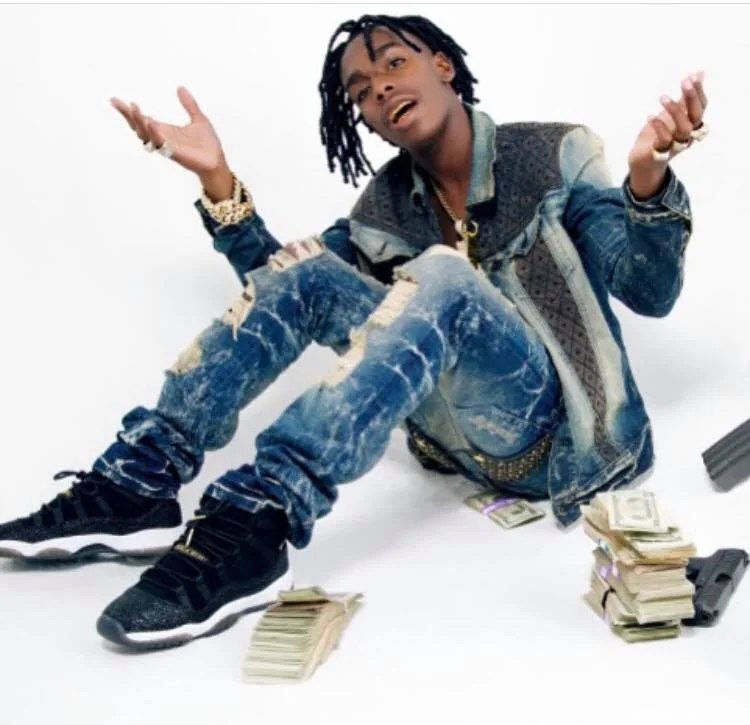 ynw melly blue balenciagas
