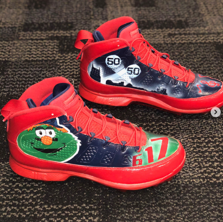 mookie betts jordan 9 cleats