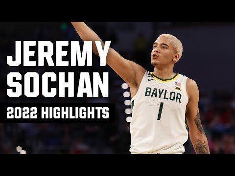 Jeremy Sochan, Baylor men's basketball freshman, entering NBA