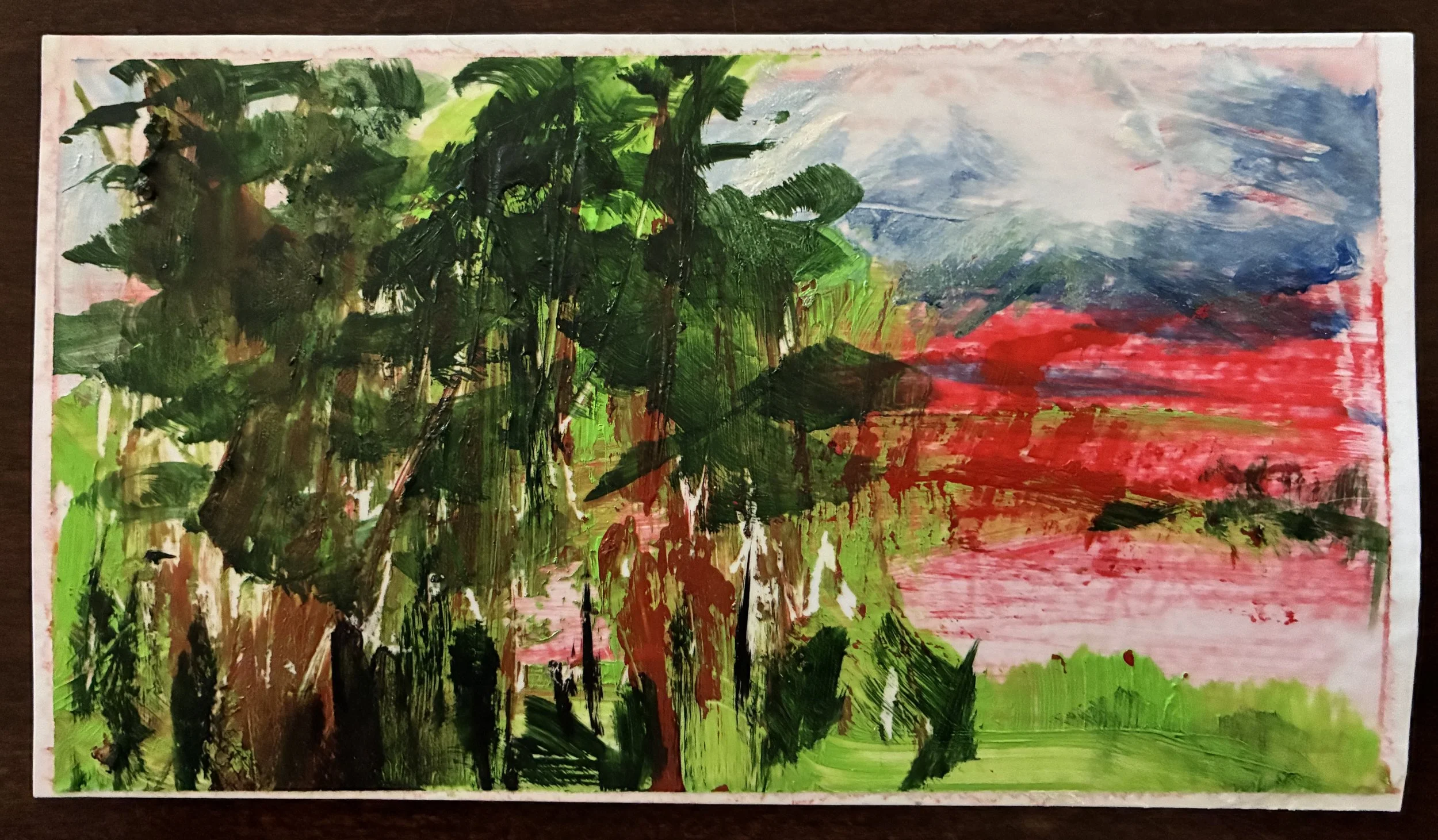 We made it out of the jungle - Tropic Landscape #1