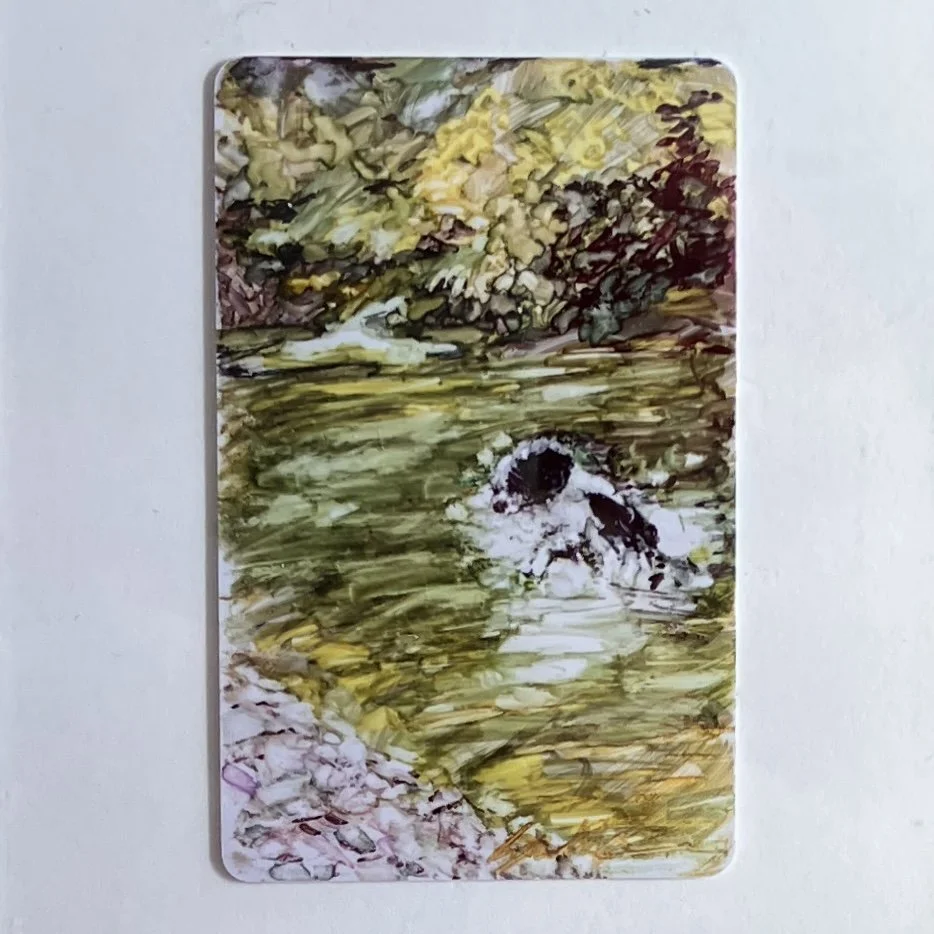 Taro River-original handmade painting - Italy Challenge 2026 #6