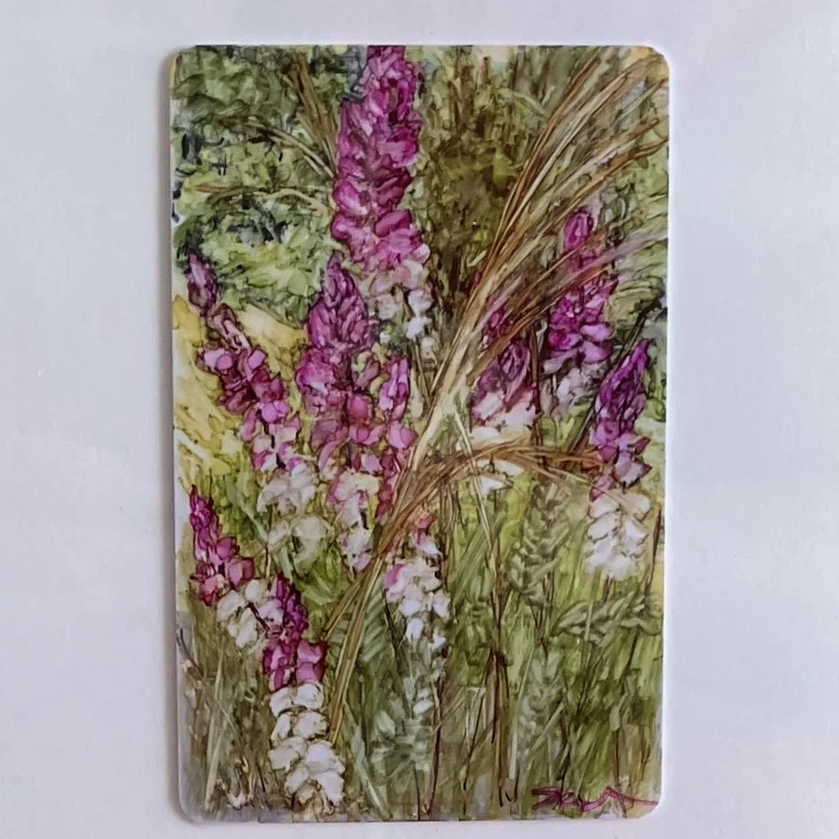 Sainfoin French Hay - original handmade painting - Italy Challenge 2026 #15