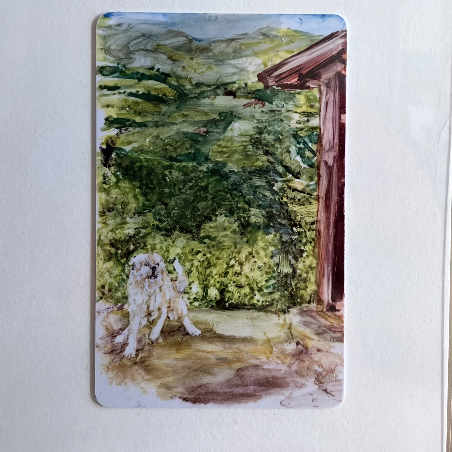 Maremmano Guard - original, handmade painting – Italy Challenge 2026 #17