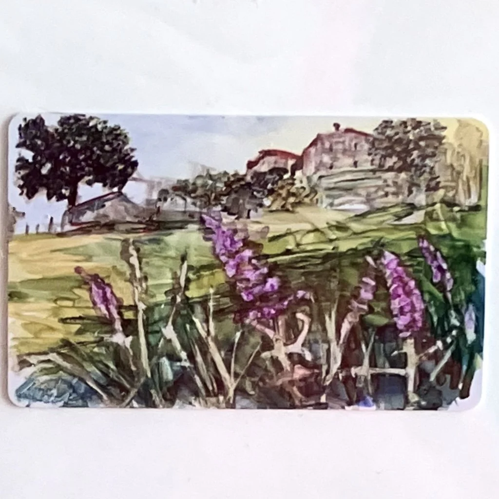 Wild Mint - original handmade painting- Italy Challenge 2026 #23