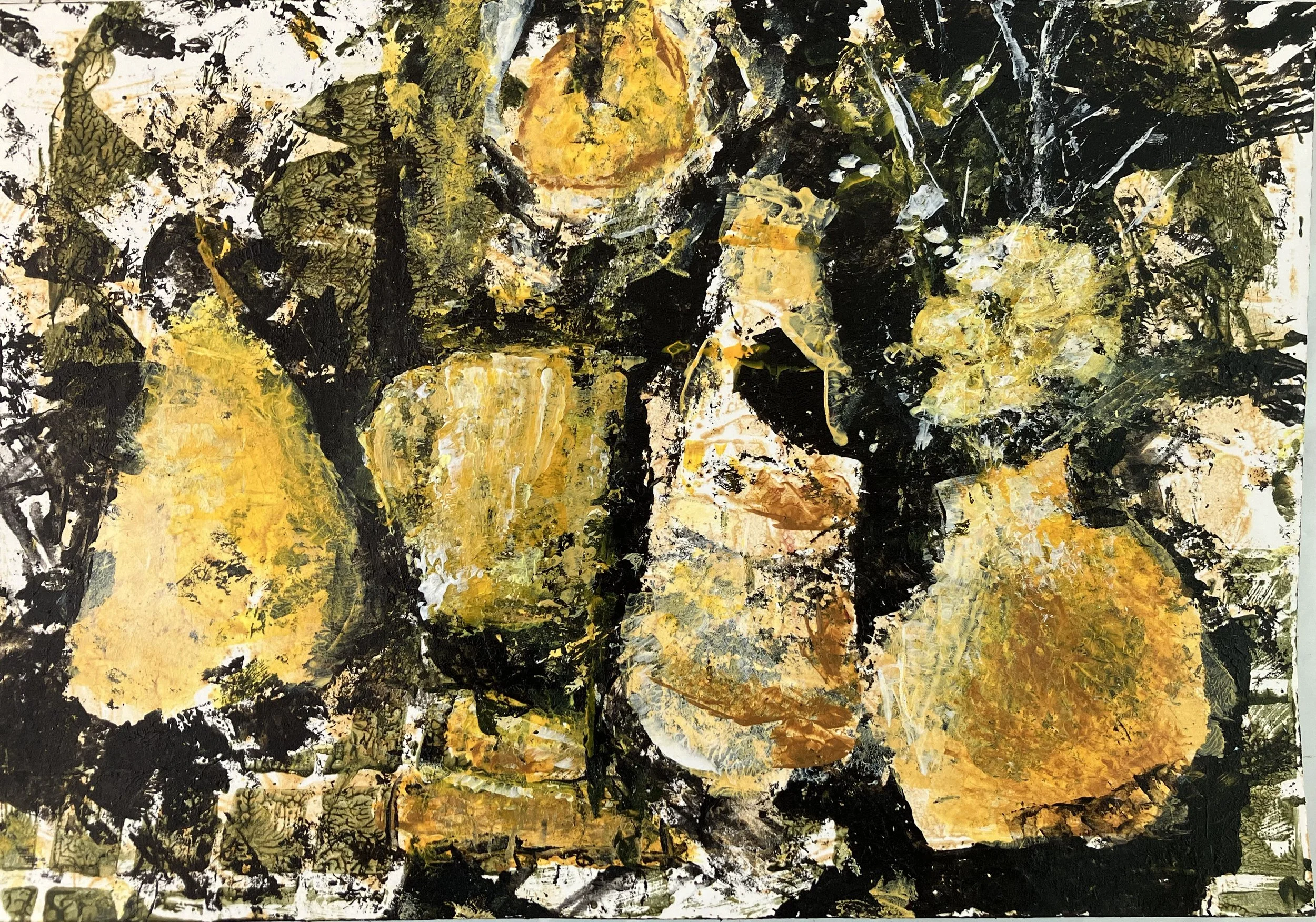Yellow still life monoprint.jpg