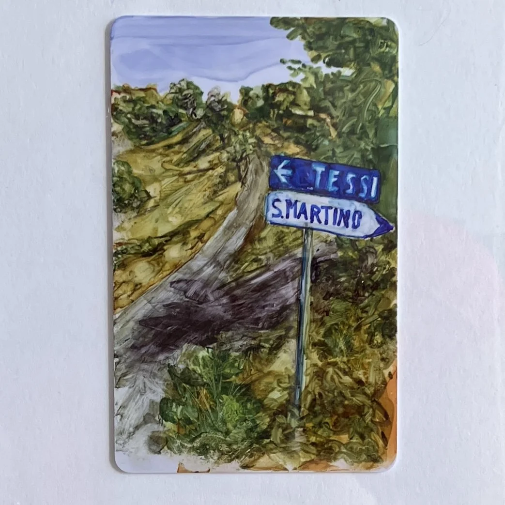 Tessi Turnoff-original handmade painting - Italy Challenge 2026 #9
