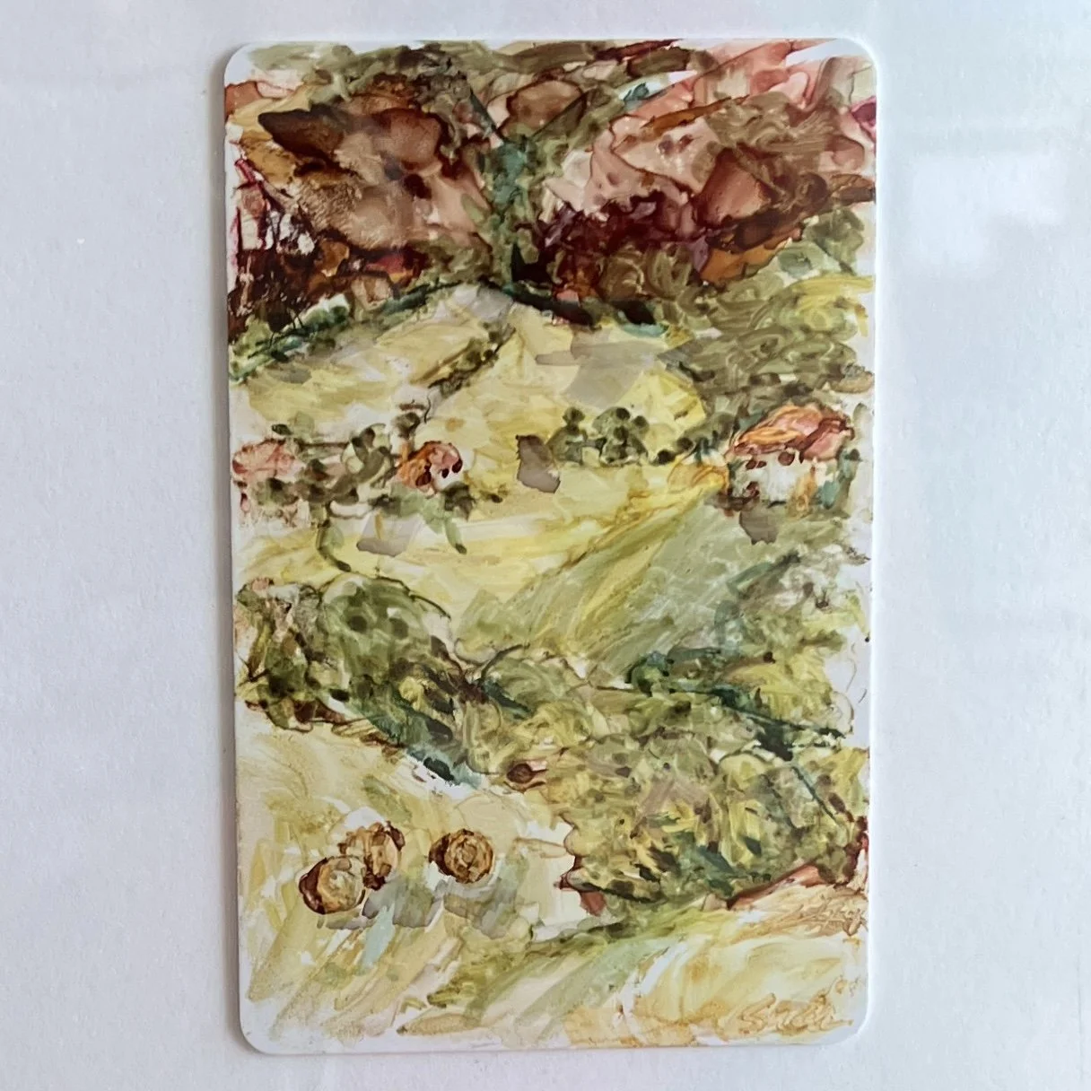 Cascina Overlook-original handmade painting - Italy Challenge 2026 #12