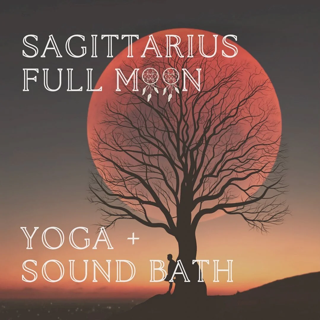 🌕The Strawberry Full Moon in Sagittarius is on her way!! Join us for a cosmically fueled full moon experience. We'll flow under the moonlight and learn about the cosmic energy to be harnessed for reflection and transformation!

🪶Tarot, smoke cleans