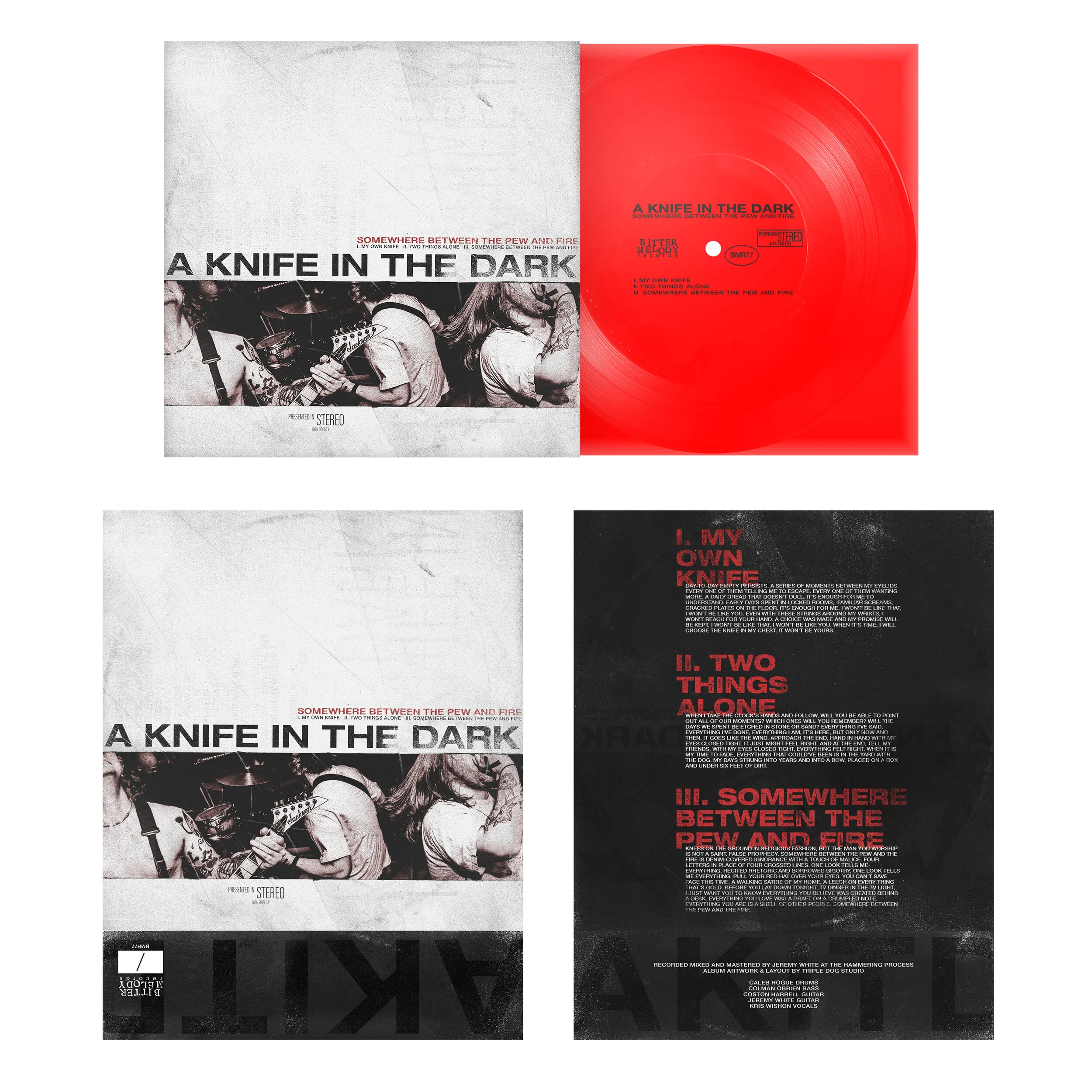  Full Flexi-Disc sleeve and label design Mock-Up. 