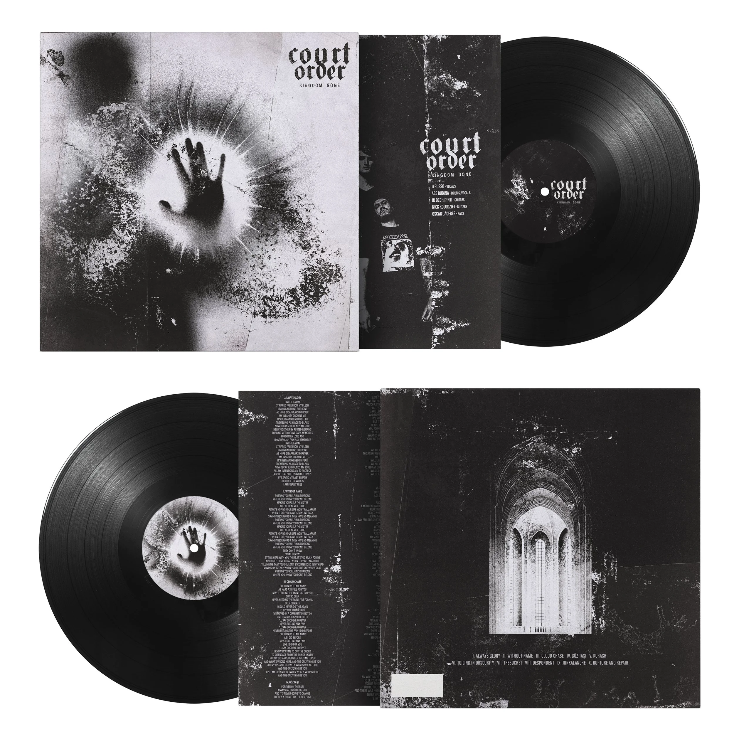  Full album layout vinyl mock-up. 