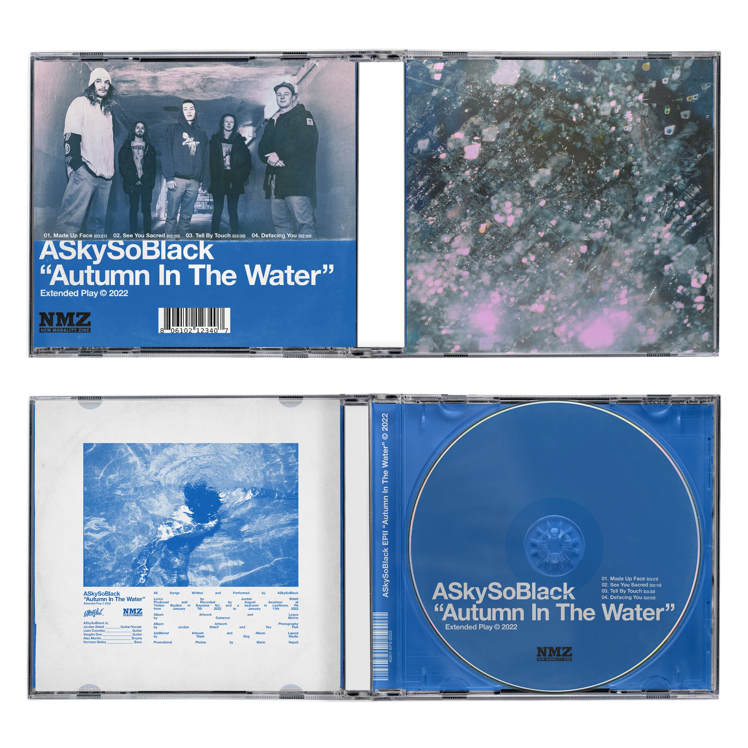  Full album jewel case mock-up. 