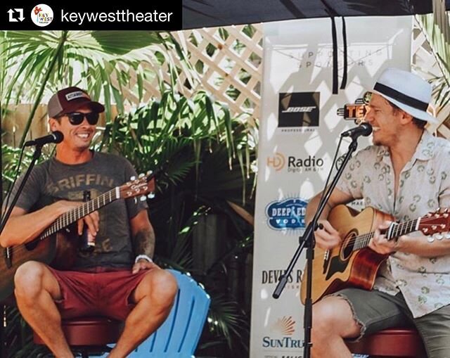 #Repost @keywesttheater
・・・
No strangers to the #keywesttheater stage, South Carolina bred artists @nicknormanmusic &amp; @joalrush will perform Friday, June 26th for our first show in our #LocalSummerConcertSeries. 
Thank you Porch Properties LLC fo