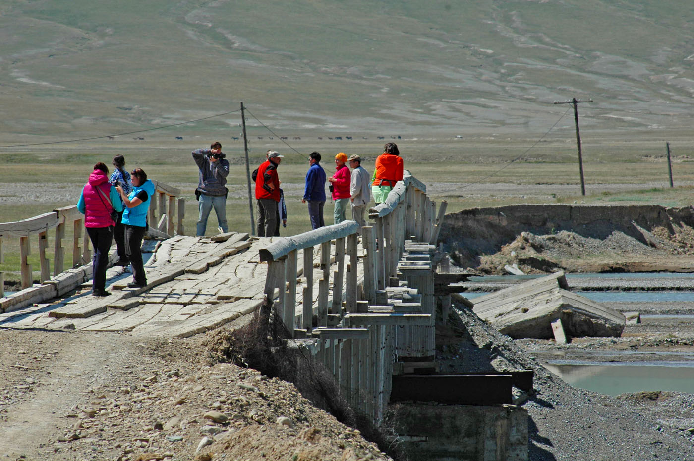The bridge over Ak-Sai river, next to Chatyr-Tash Area. Photo: Azamat Imanaliev