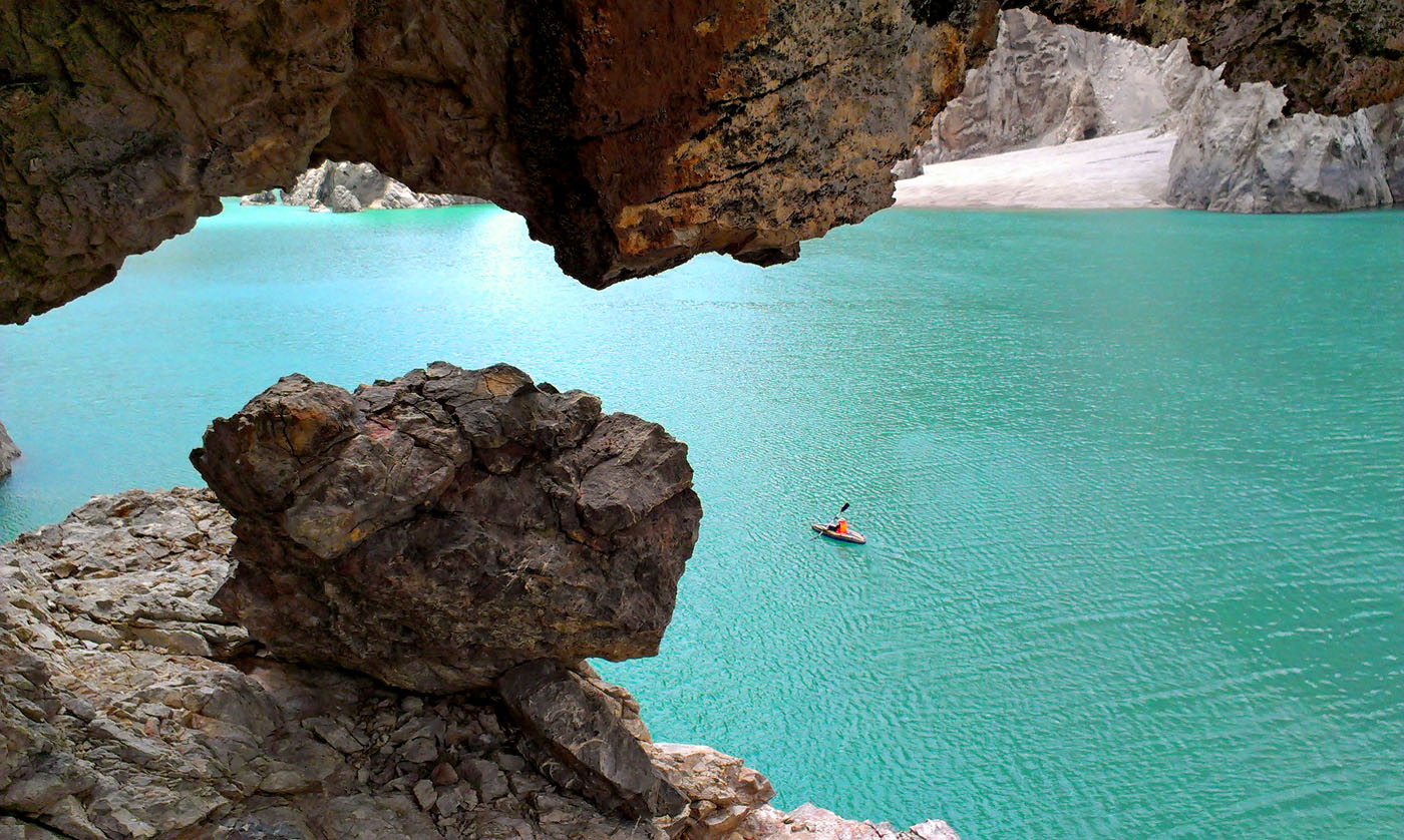 If you're good at kayaking, you are a rockstar! Photo: Azamat Imanaliev