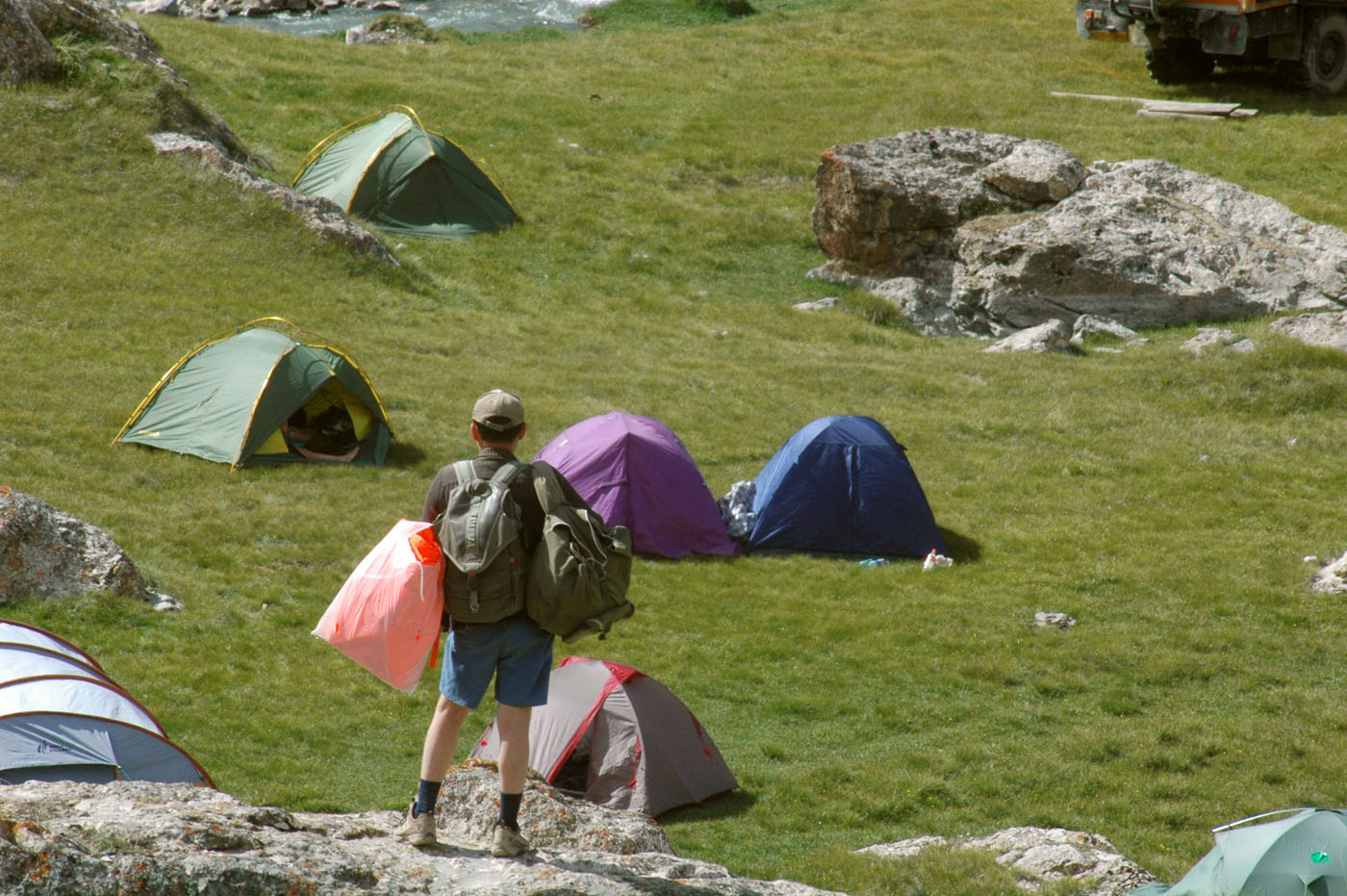 The camp view. Photo: Azamat Imanaliev