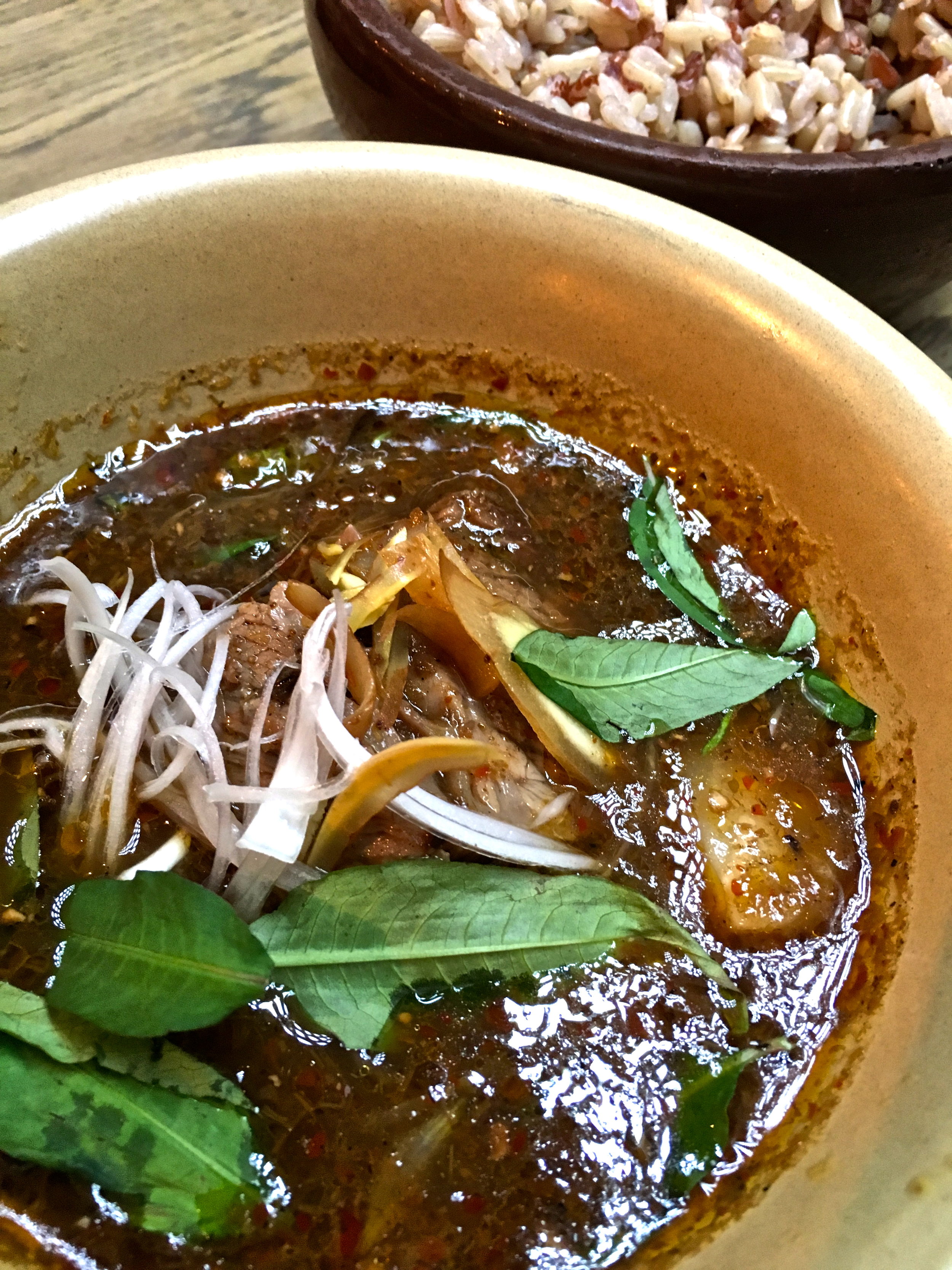 Wild Ginger and Brisket Curry from Burma