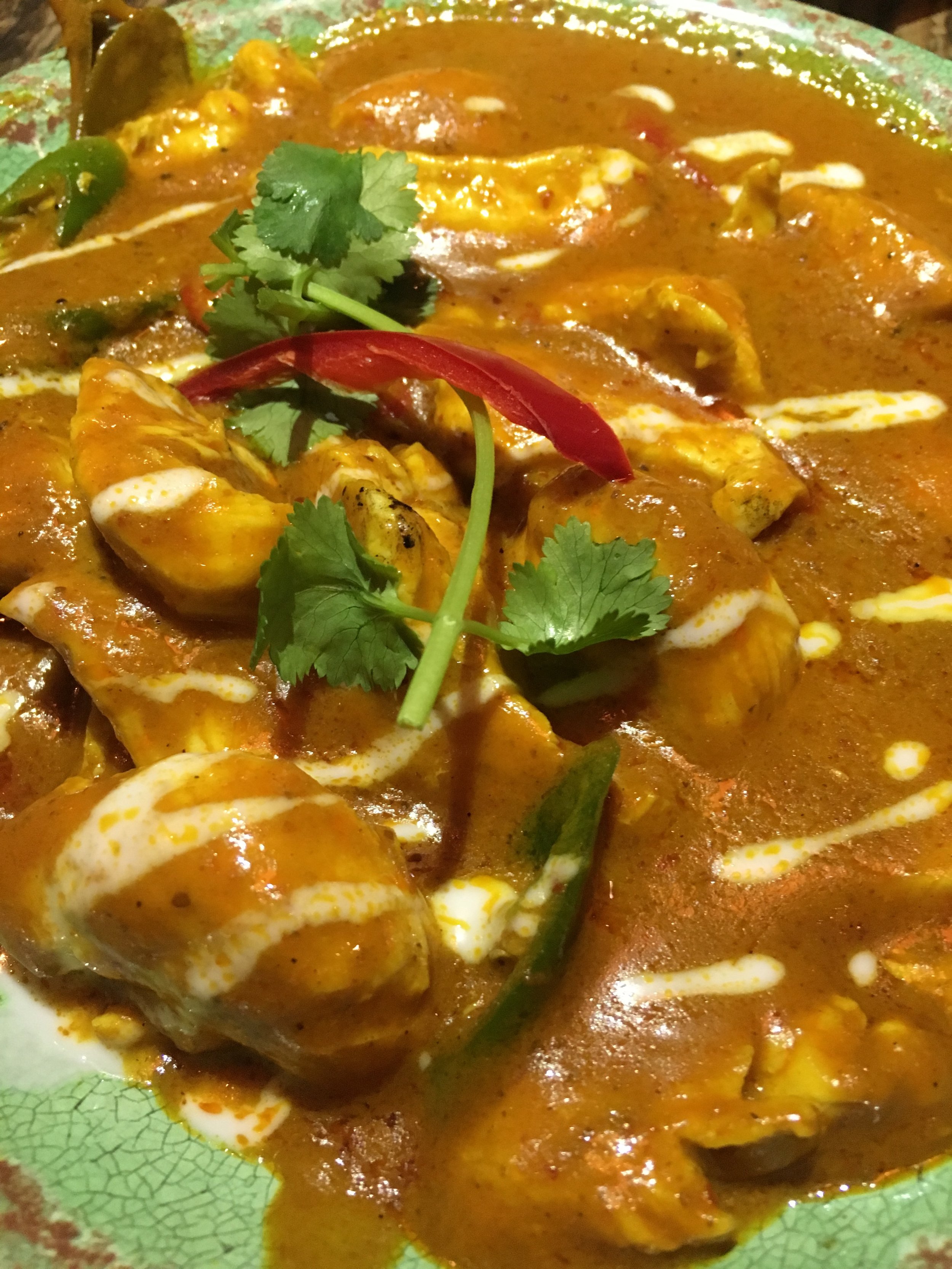 Red curry with chicken, Rosa's Thai Cafe, West Hampstead