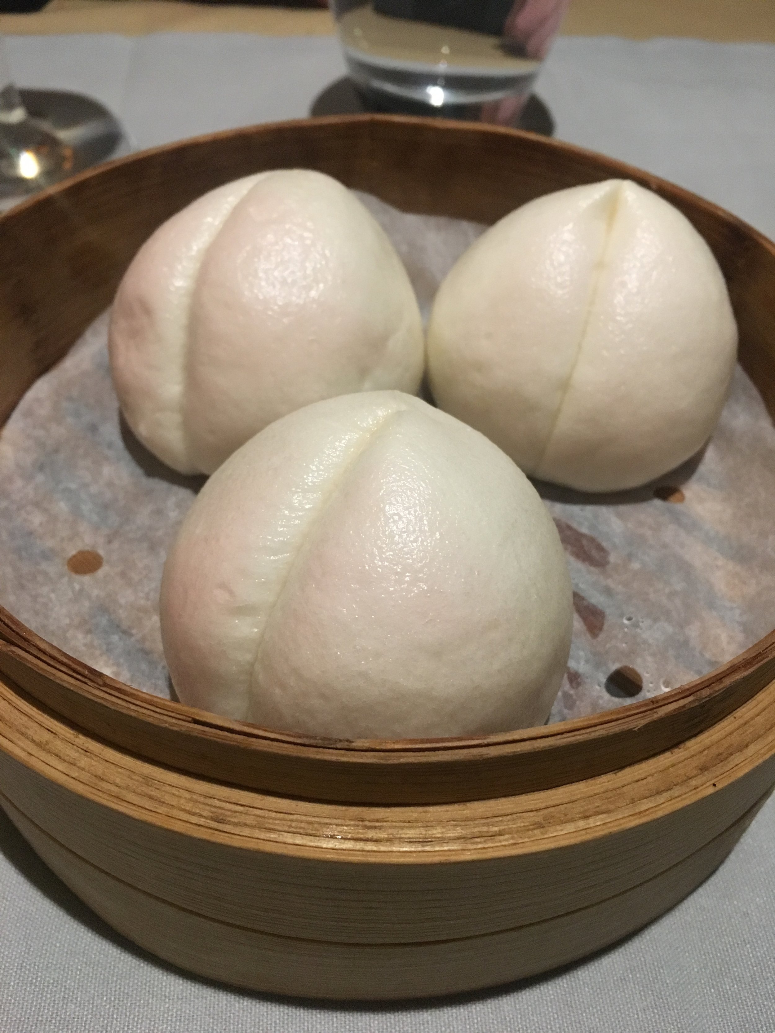 Oriental Steamed Custard Buns at Royal China