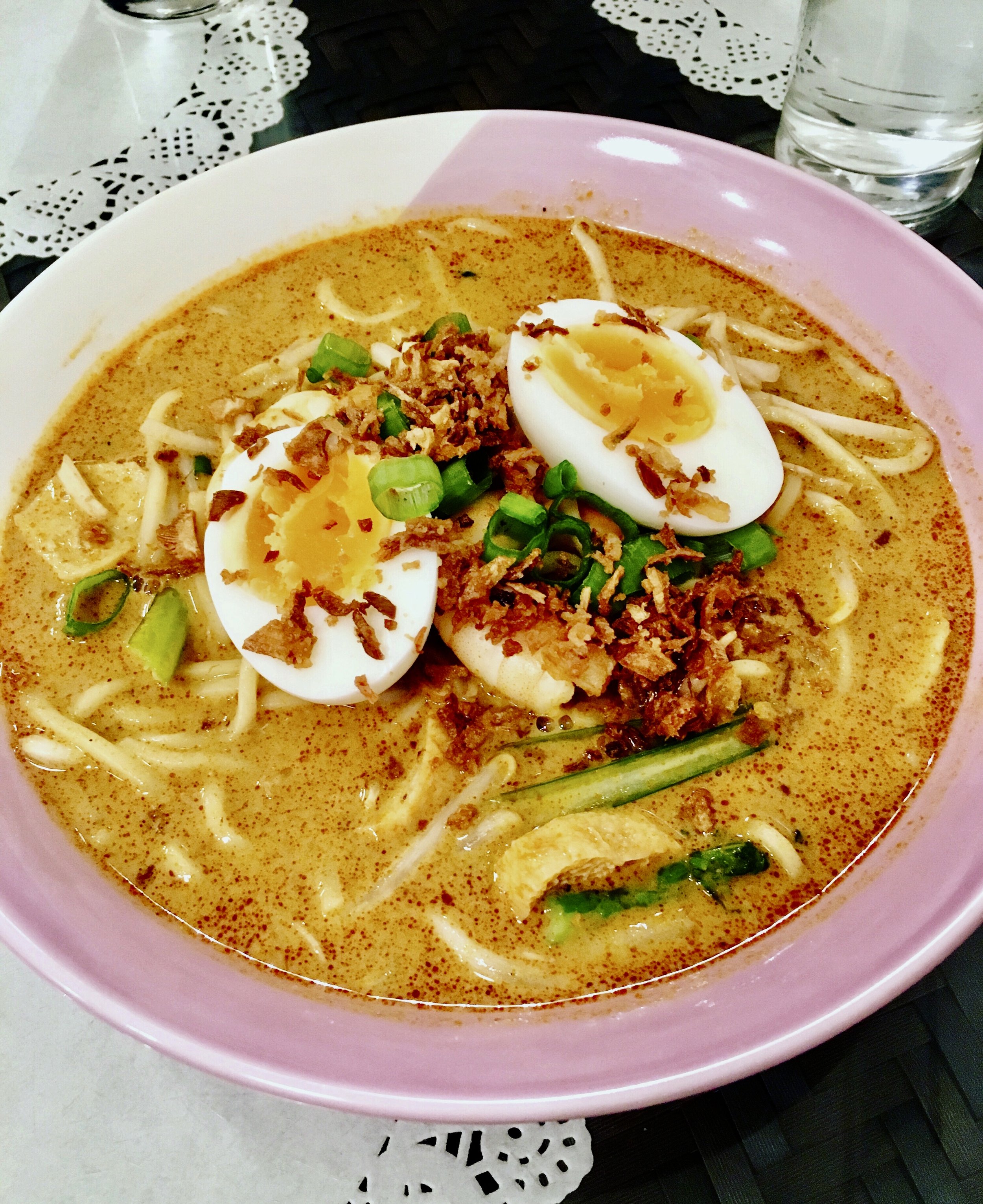 Curry laksa at Normah's Cafe, Queensway