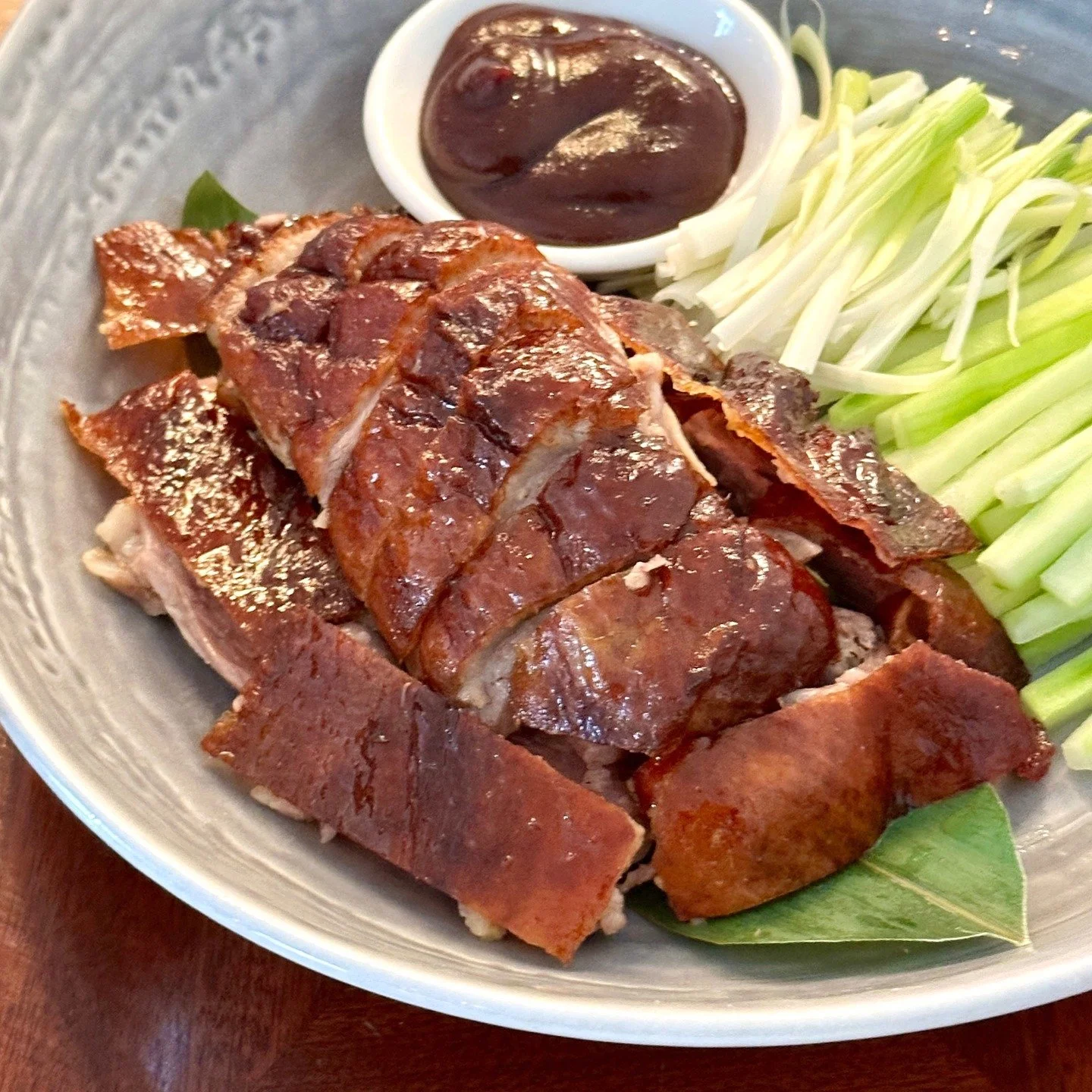 Another day, another Peking Duck and this time it was at @mimimeifair. So glad that you can now order half a duck to share. However, presumably it is harder to keep the skin crispy if the two halves are ordered at different times. The meat was full o