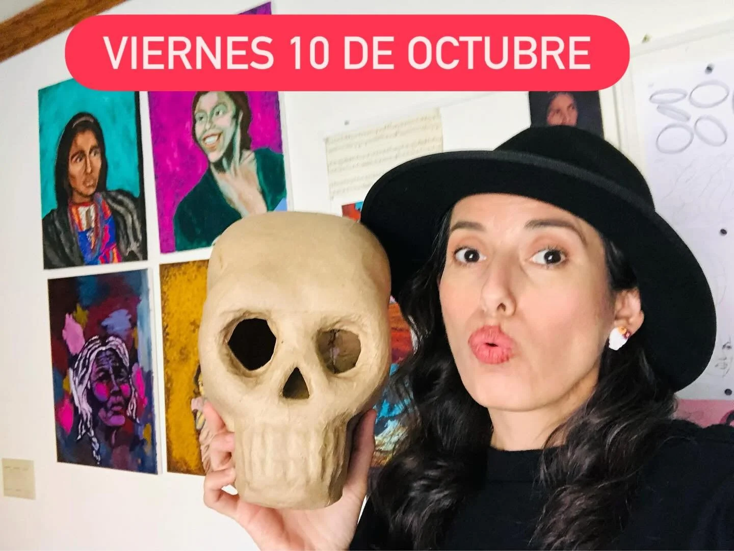 Acomp&aacute;&ntilde;enme este viernes a las 6 pm en ART House 360 a pintar una calavera de papel mach&eacute; para que adornen sus ofrendas de D&iacute;a de Muertos 🙂🎨🖌️💀

&iexcl;A&uacute;n tenemos lugares!
https://inventivaworks.com/classes-lan