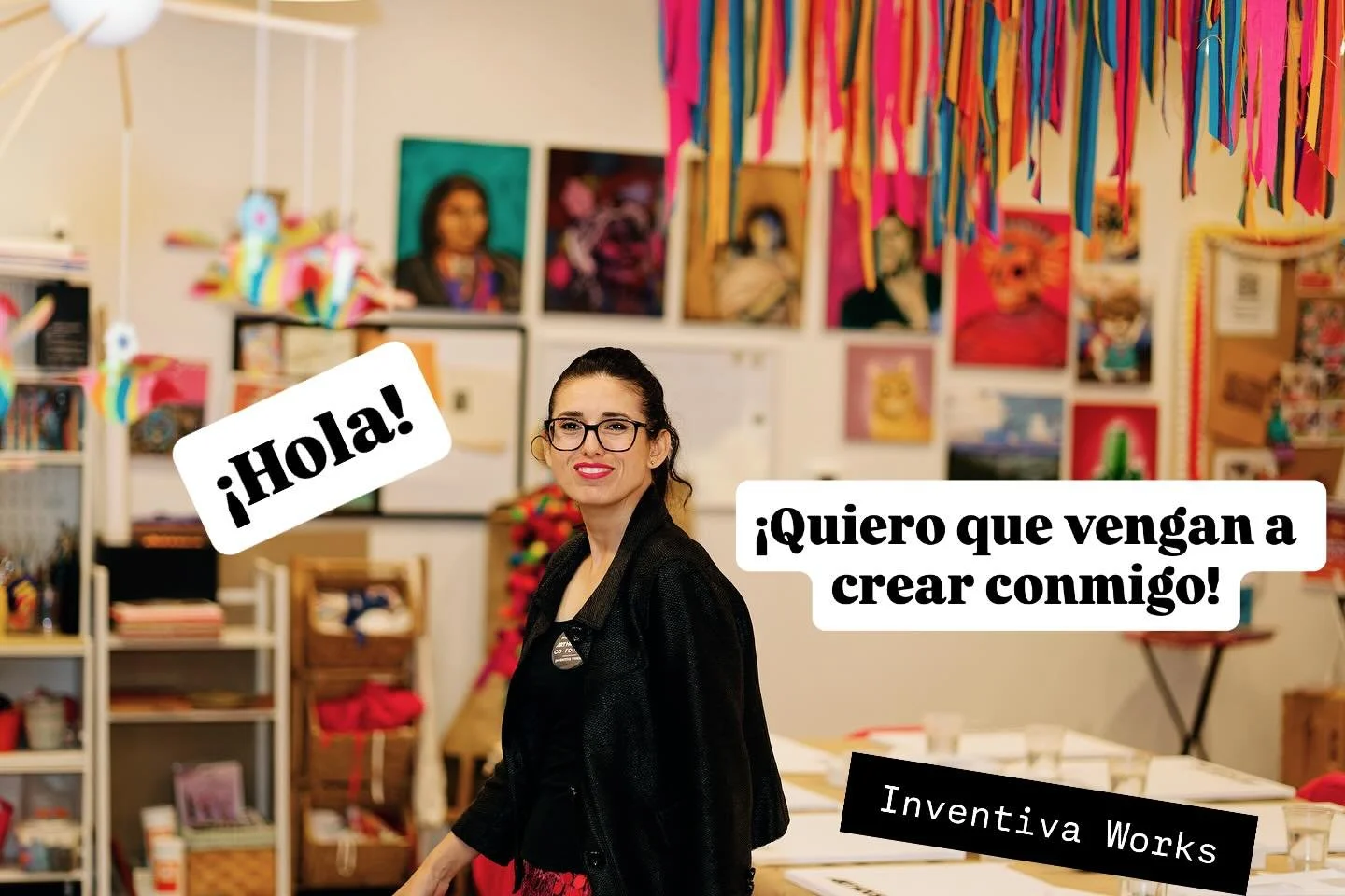 &iexcl;Hola, Comunidad Bonita! 💫

Quiero invitarles a visitar nuestro estudio Inventiva Works en esta temporada de tradici&oacute;n. 🌸 &iexcl;Est&aacute; m&aacute;s hermoso que nunca y con una programaci&oacute;n art&iacute;stica y cultural llena d