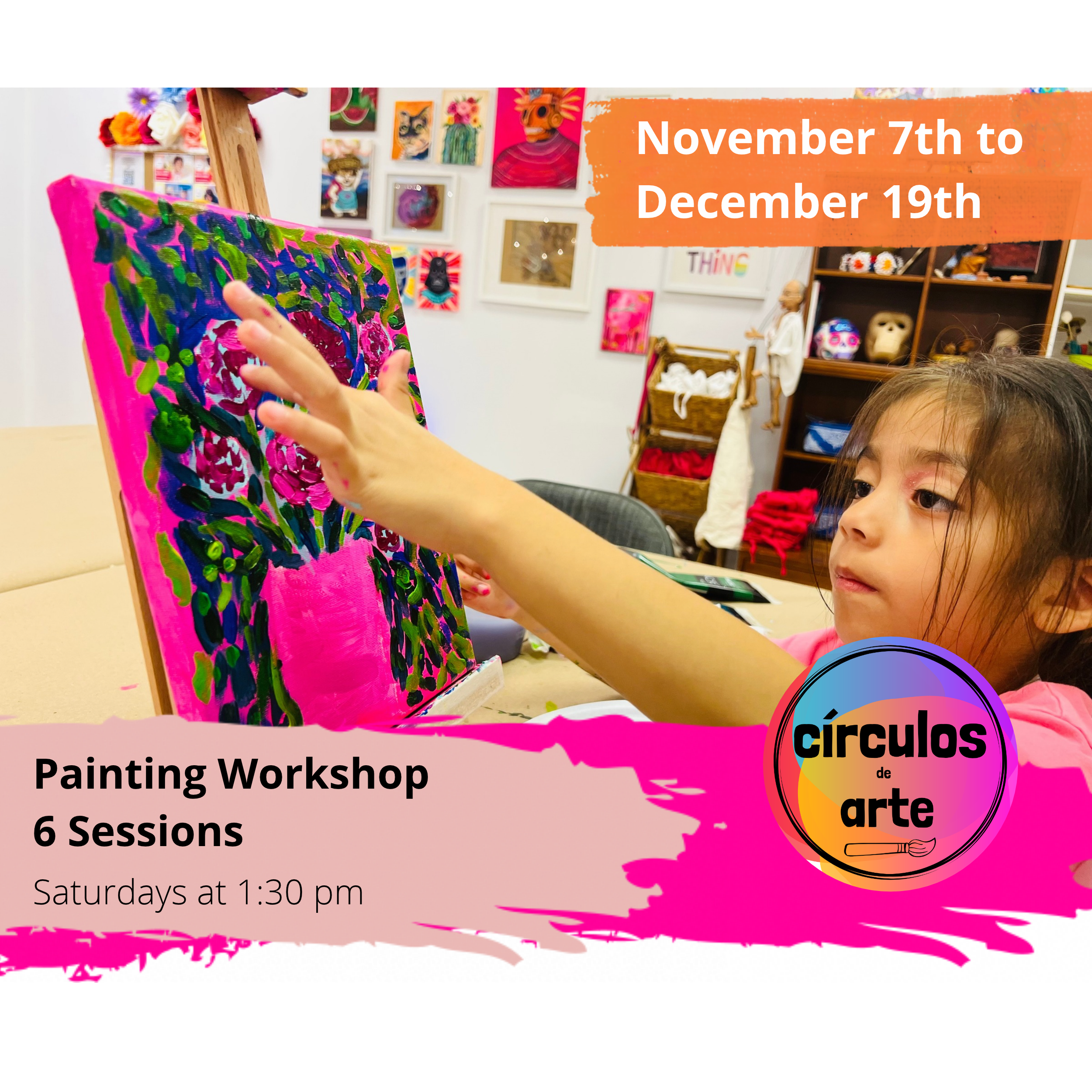 SABADOS- Taller de Pintura 2 | SATURDAYS- Painting Classes 2