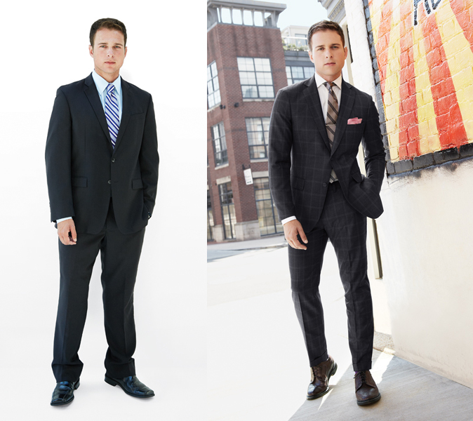 Before & After the Custom Suit Upgrade | Nicholas Joseph