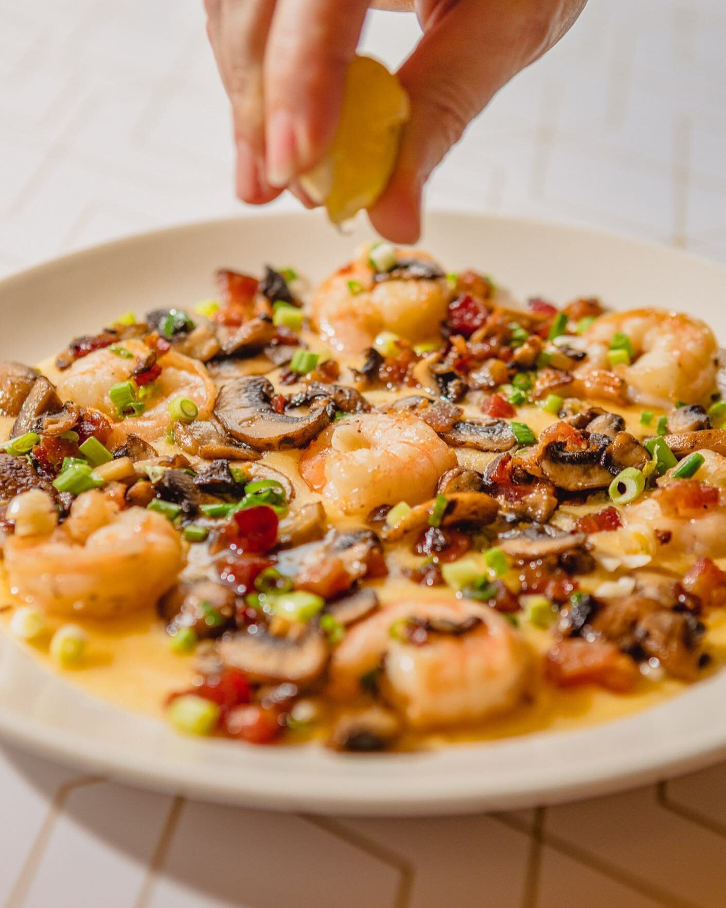 Our @crookscornerchapelhill inspired Shrimp &amp; Grits has all of the wonderful flavors of the South and is exclusively available for Sunday brunch.

For reservations head to Resy.com or give us a call 984-439-2278 ☎️
