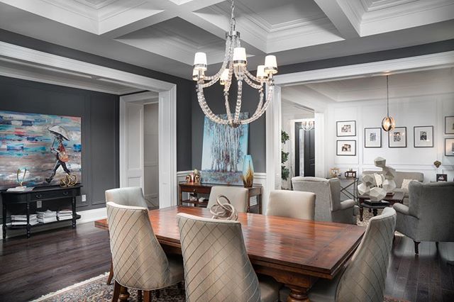 The Odessa's Waffle ceilings 🙌🏻
_____________________

Jobsite/Project: kingstationhomes king city
&bull;►
Come and visit our 8000sqft model homes in King City. Call for appointment
&bull;►
#kingstationhomes
&bull;►
#customhomes #interiordesign #wo