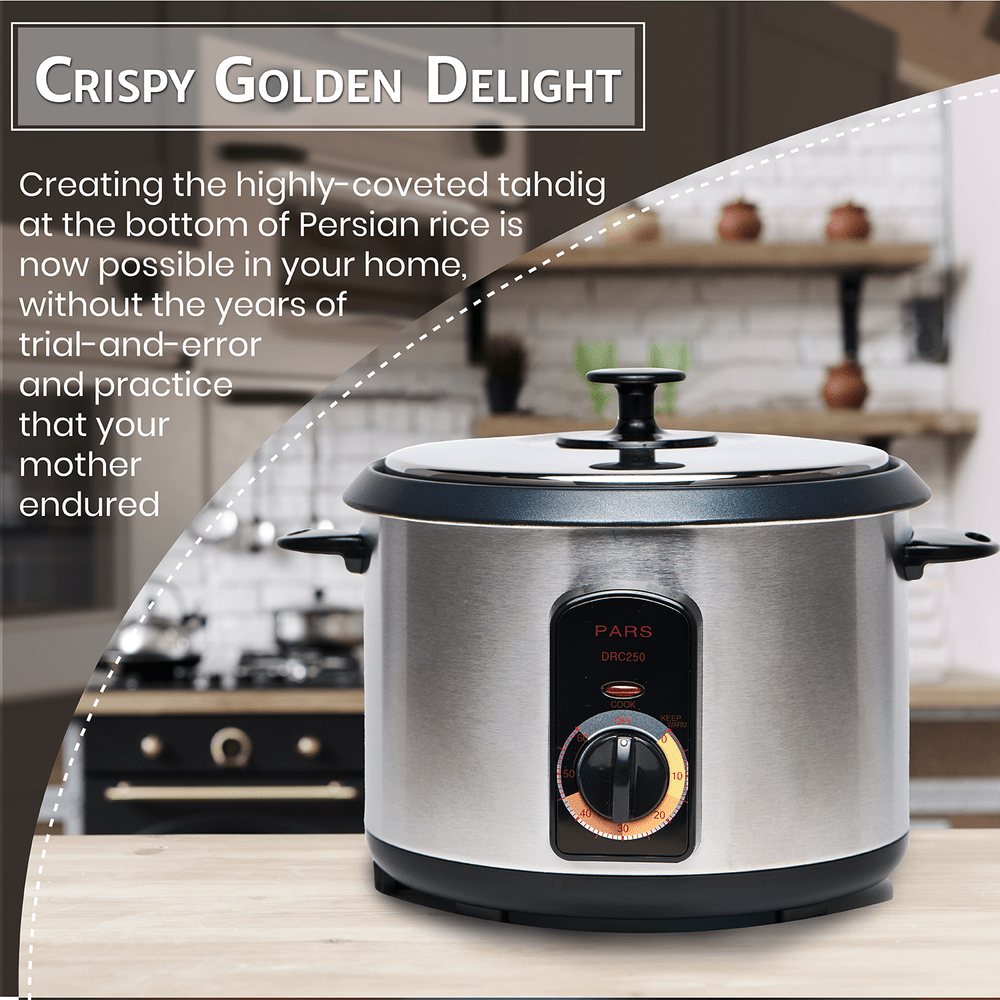 Pars 7 Cup Automatic Persian Rice Cooker — PARS PERSIAN RICE COOKERS