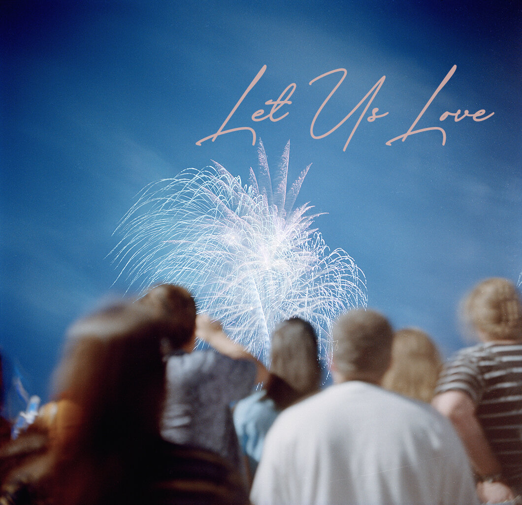   Let Us Love  joins American-themed photographs taken since 2003.   