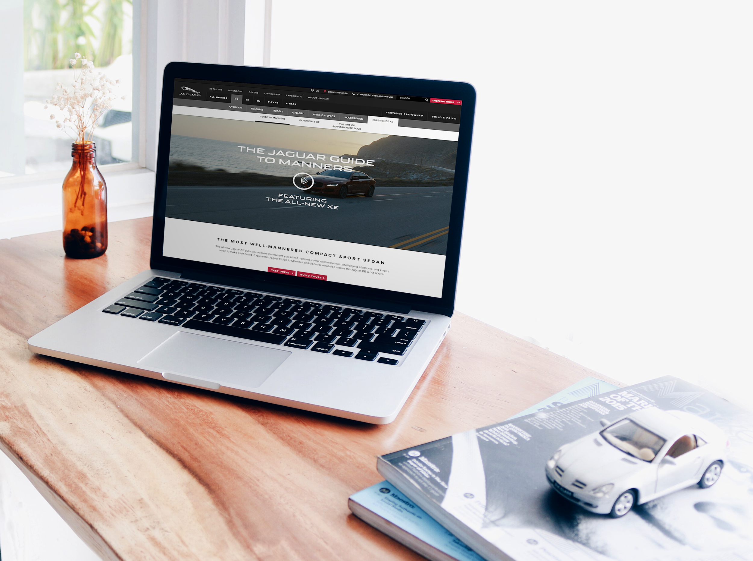 Jaguar USA website