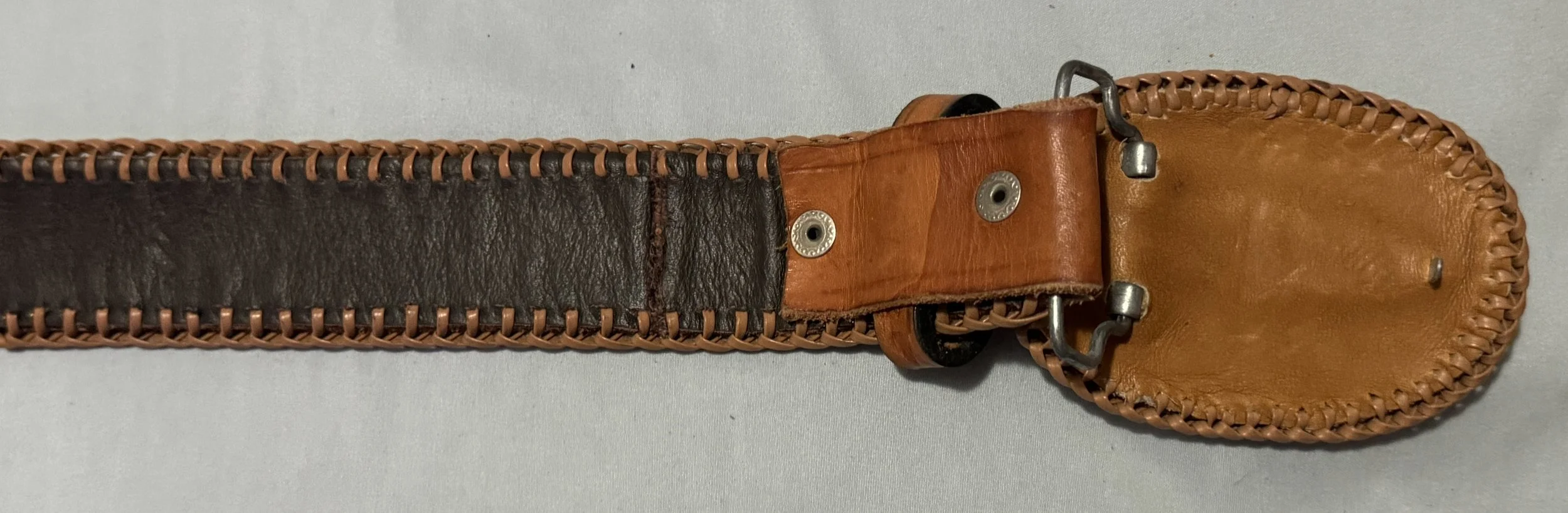 Pre-Owned Personal Belt of Jose Sanchez, Beautiful Hand Tooled