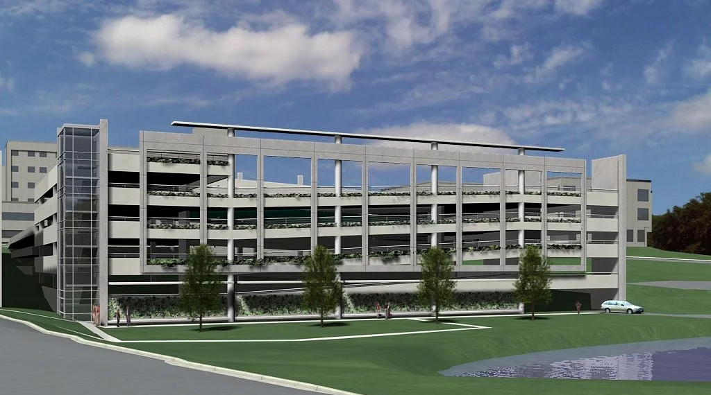 Rex Women's Center renovation and new parking deck