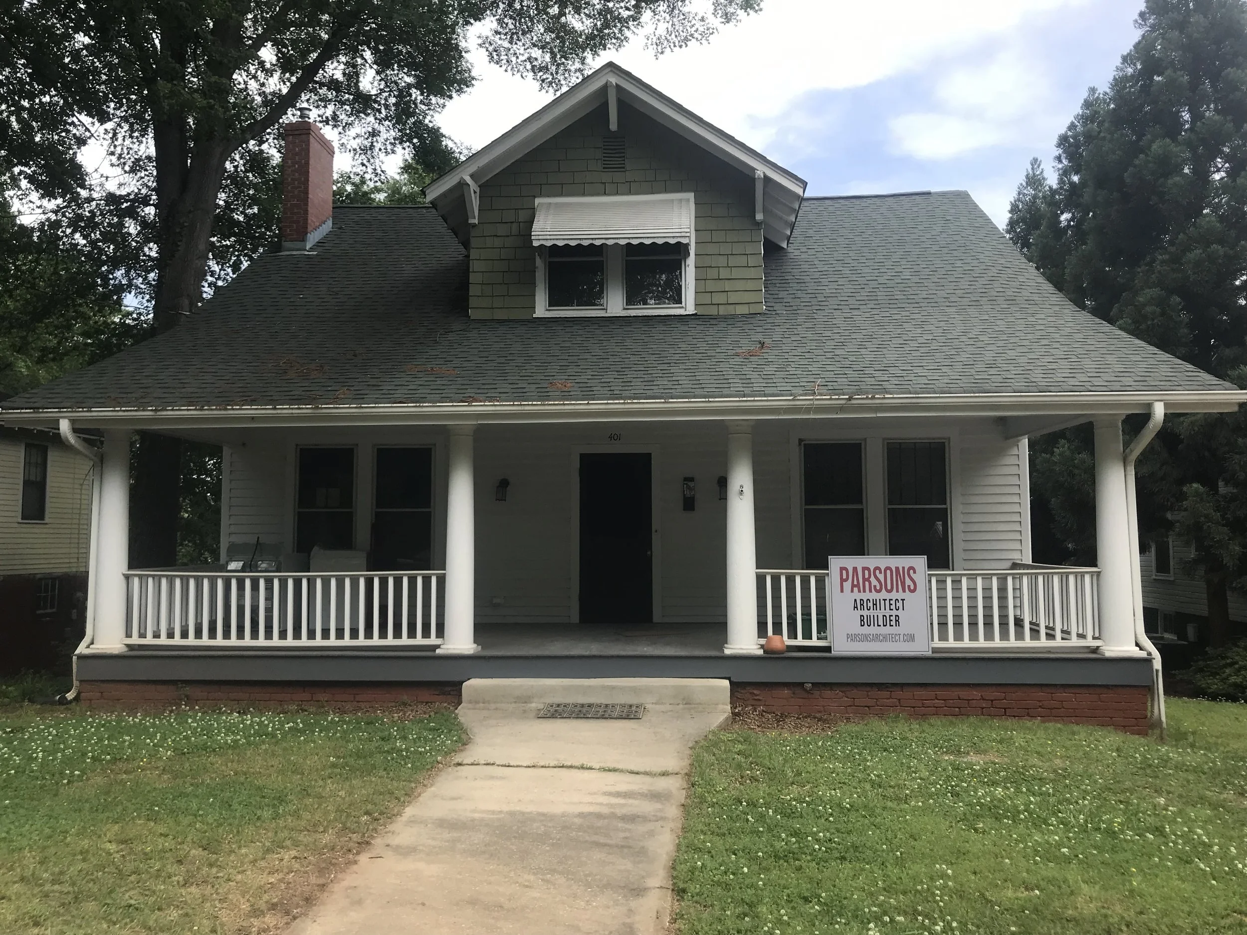 We are currently remodeling this 1920’s home right in the heart of Bolylan Heights-downtown Raleigh. 