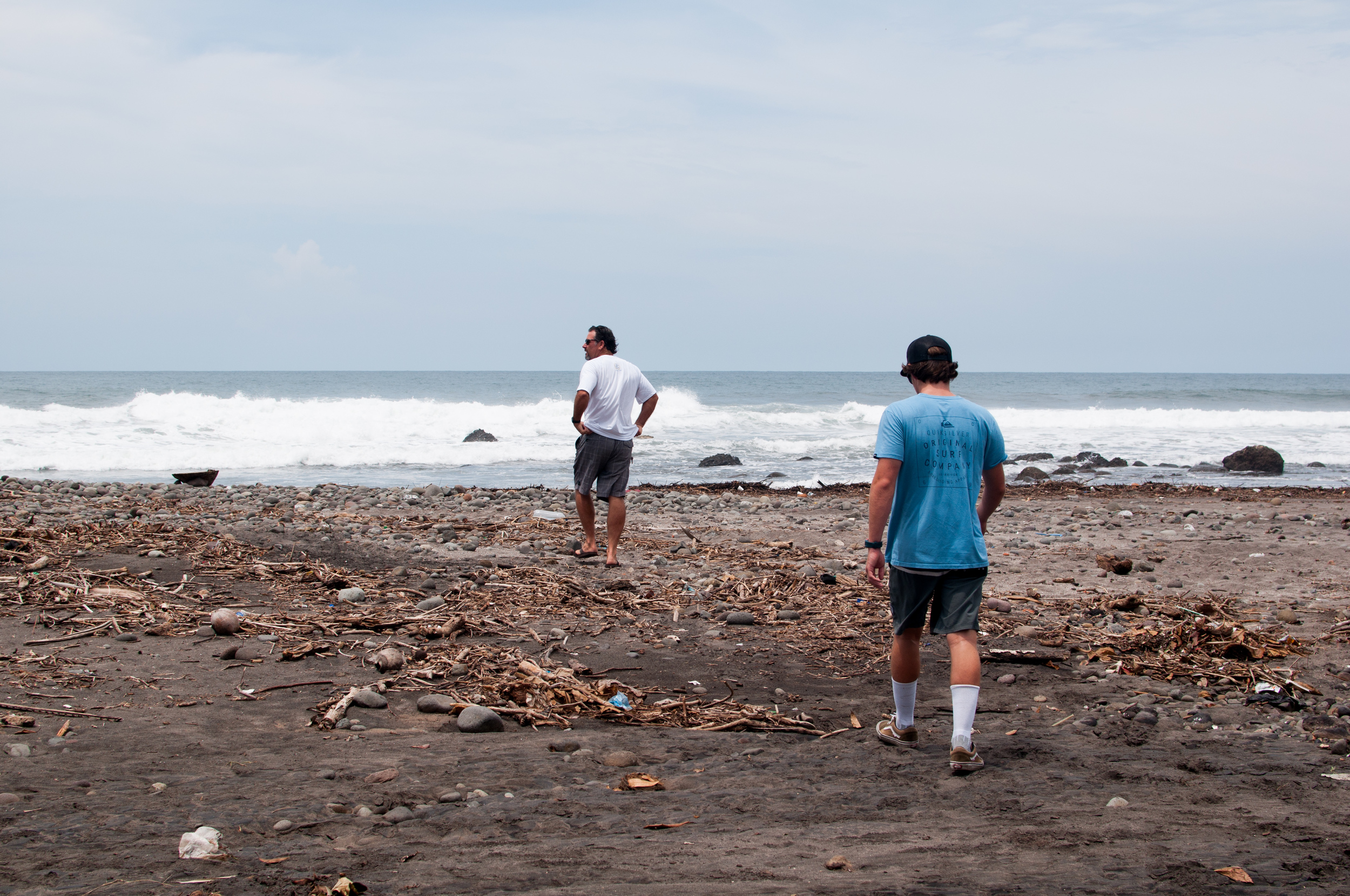 THE SURF GUIDE TOOK US TO SEE A COUPLE OTHER SPOTS, YOU COULD REALLY SEE THE POVERTY
