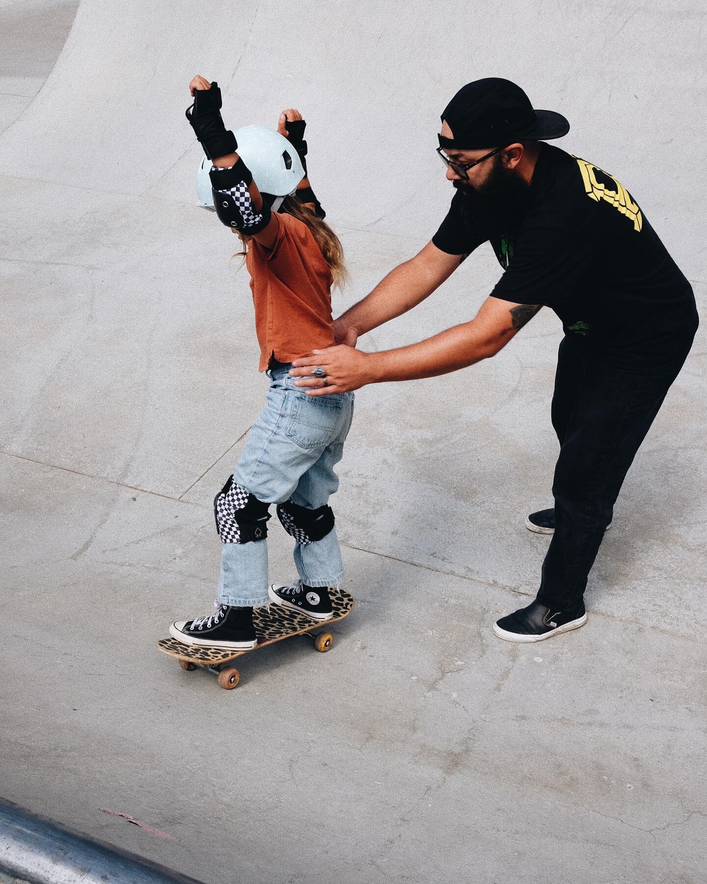 Sometimes homeschool looks like numbers, reading and table work but sometimes it looks like going to the skate park and honing skills with dad. Grateful for the flexibility this lifestyle provides and the ability we have to really do life together.


