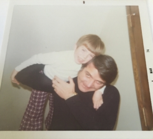 March, 1974. Meg and Megs.