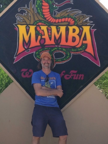 Nothing fun about this ride. But facing the fear of riding it was.