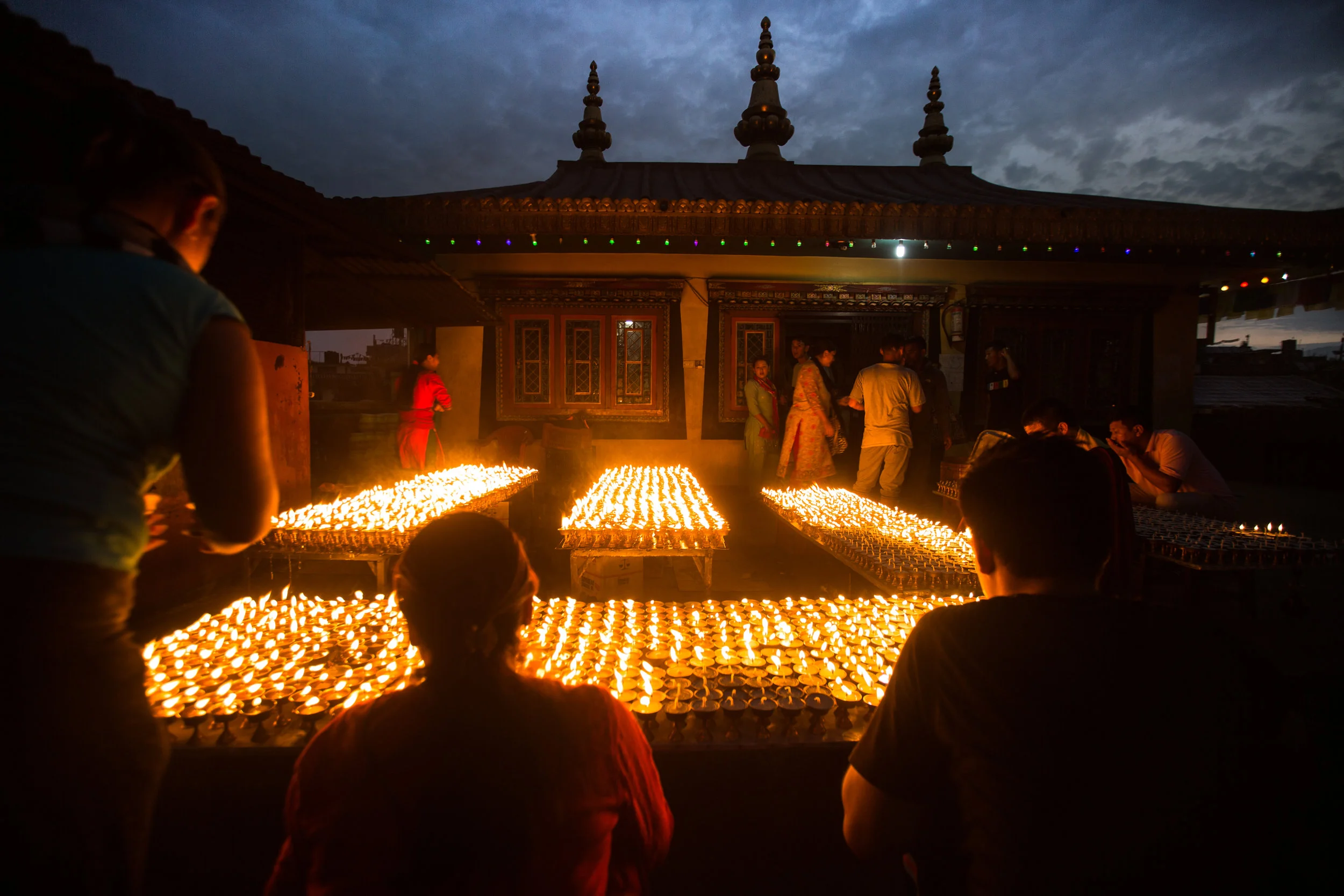 Known by many names, Saga Dawa is a celebration of the day of Buddha's birth, enlightenment and death. As Nepal is the birthplace of Buddha, holy sites such as Bouddhanath and Swayambhunath are popular destinations for Buddhists as they circle the stupas in devotion, oftentimes lasting eight hours or more. (June 8-9, 2017, Boudha, Nepal)