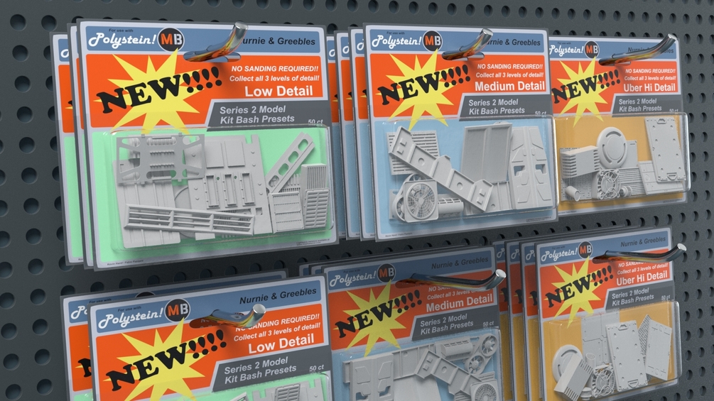 MODO | Meshbuilders Series 2 Polystein add on pack