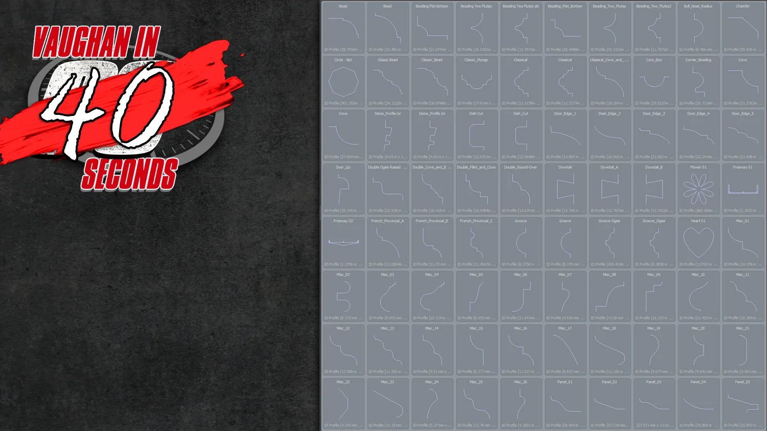 MODO | Custom Profile Presets