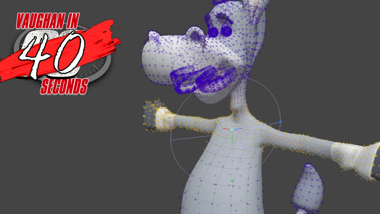 MODO | Cylinder Falloff