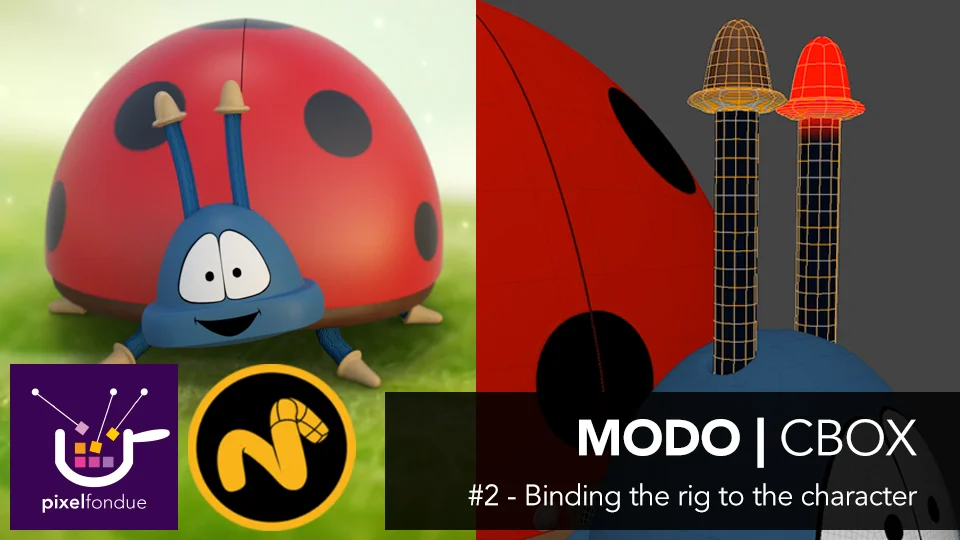 MODO | Ep #2 Binding the CBox Rig